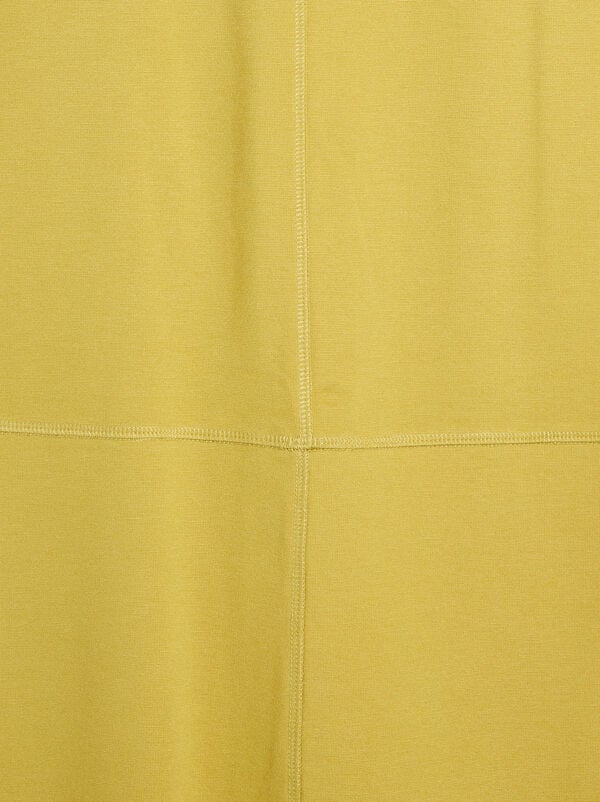 Midi skirt with topstitching