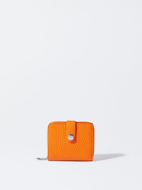 Basic Wallet, Orange, hi-res