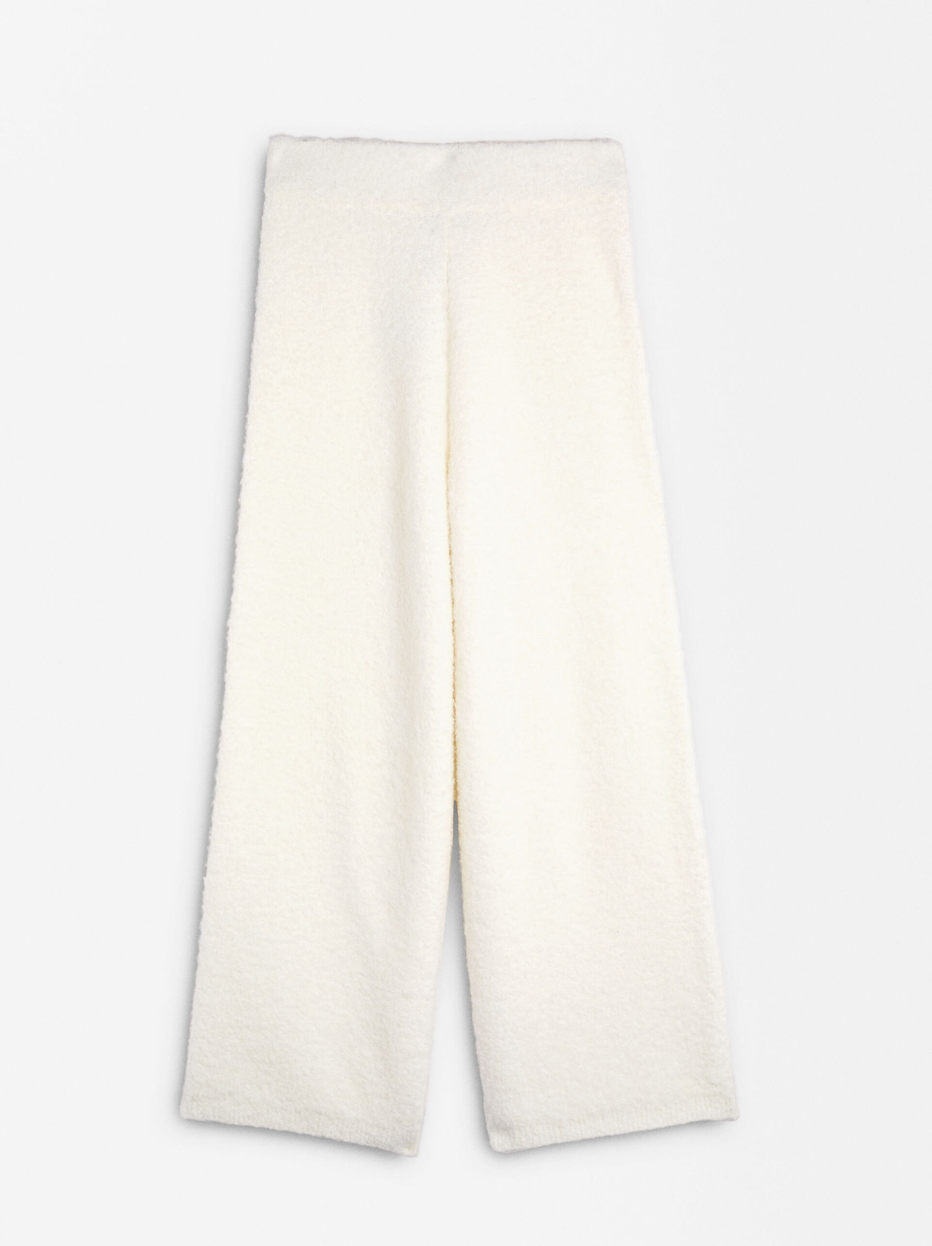 Knit pants with wool blend image number 6.0