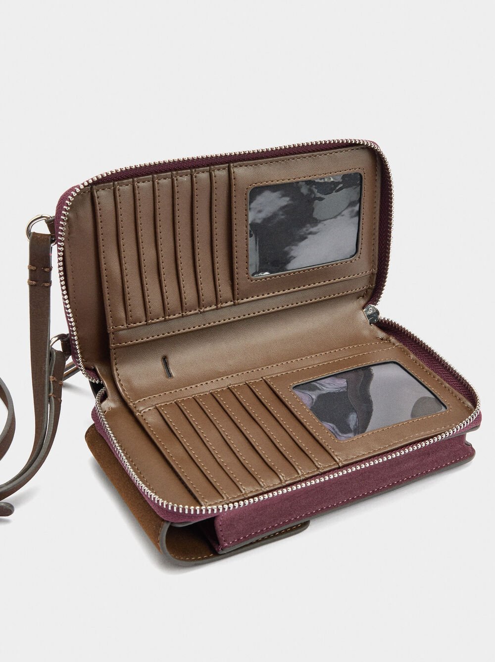 Handytasche aus Lederoptik