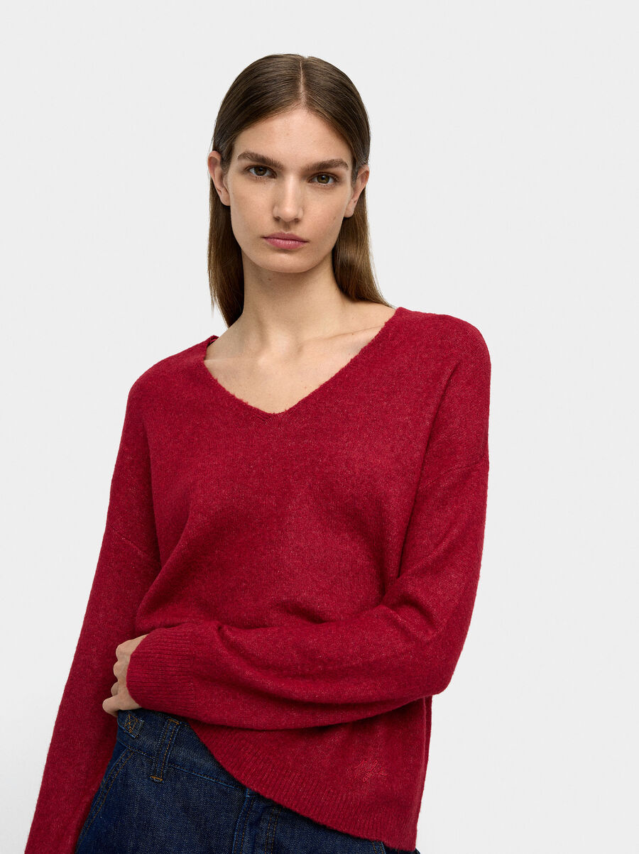 Knit sweater