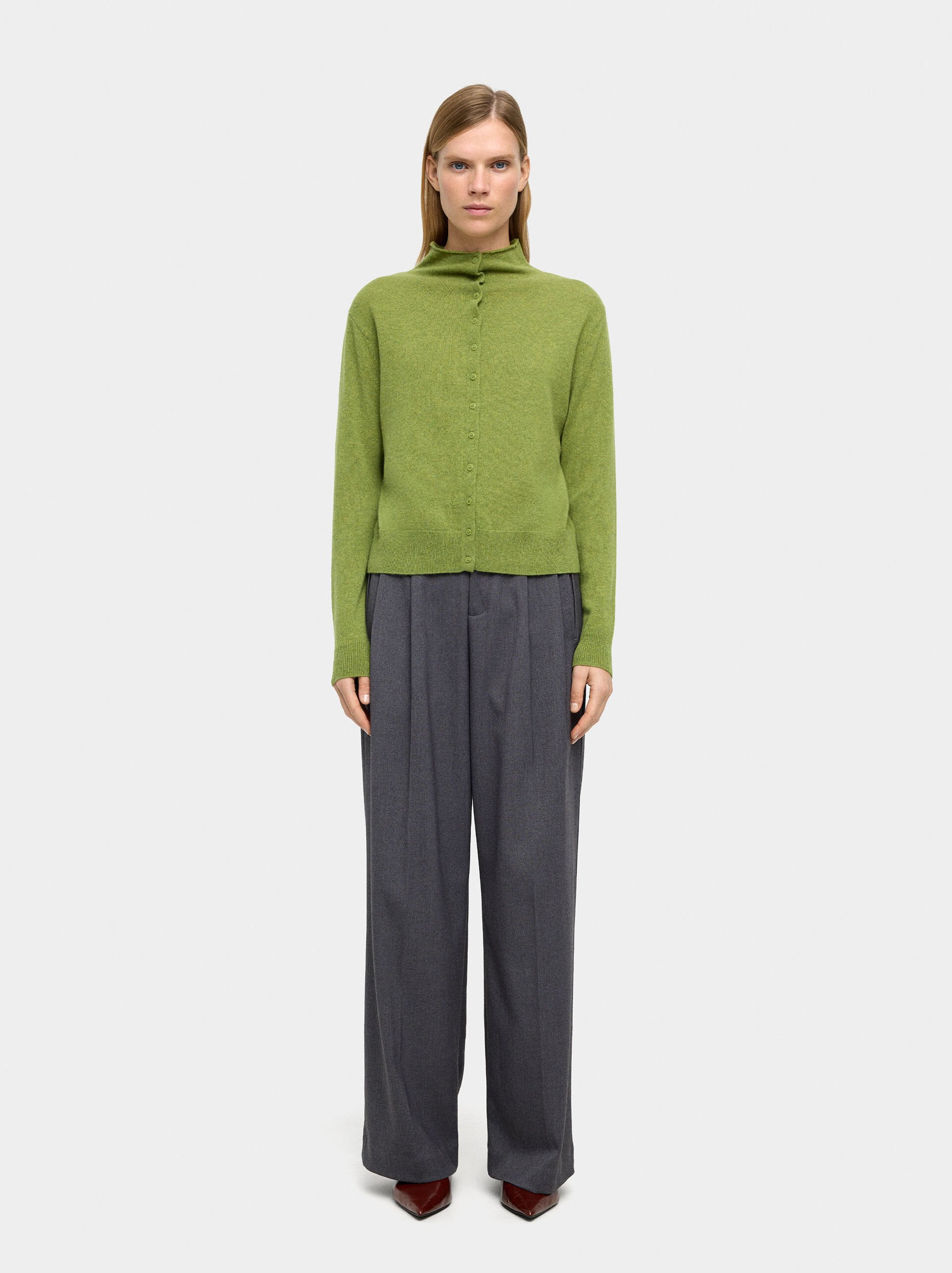 Cardigan en 100% cachemire image number 3.0