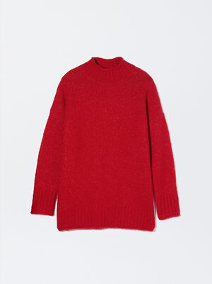 Online Exclusive - Strickpullover Mit Wolle image number 0.0