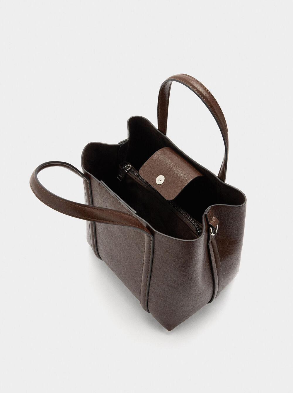 Tote bag with crossbody strap M