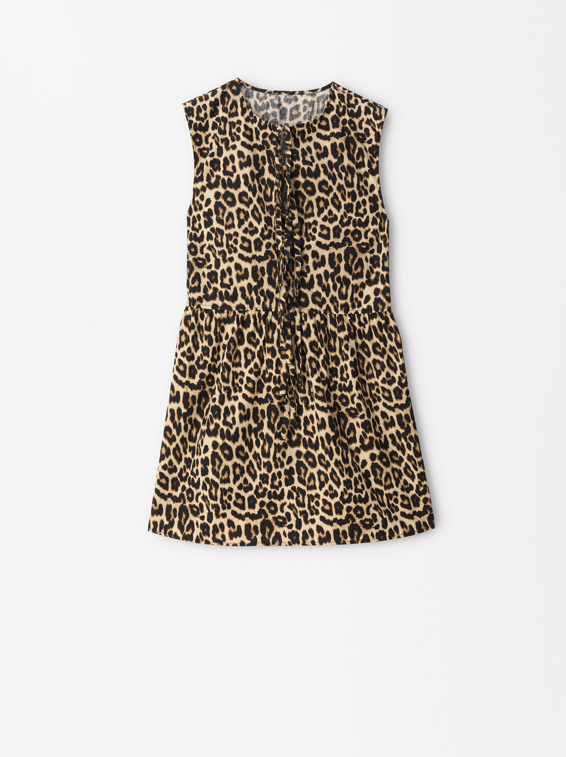 Leopard print dress image number 0.0