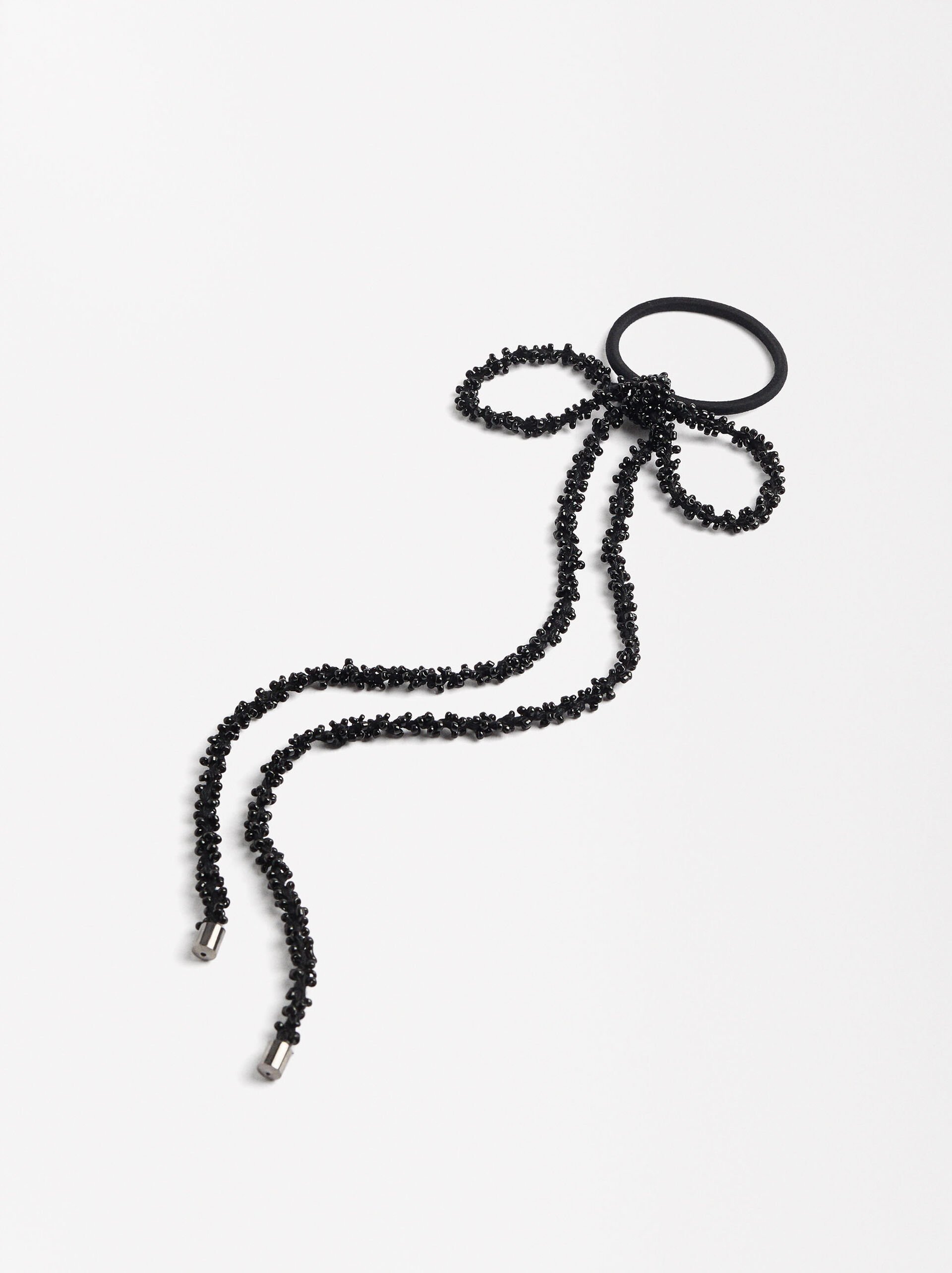 Elastico per capelli con fiocco image number 0.0