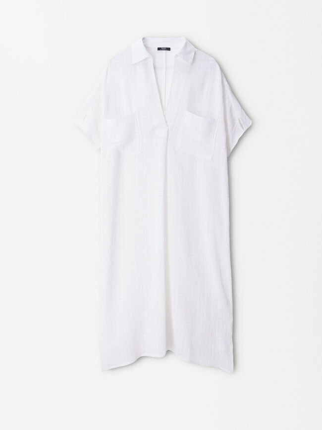 Cotton Shirt Dress image number 0.0
