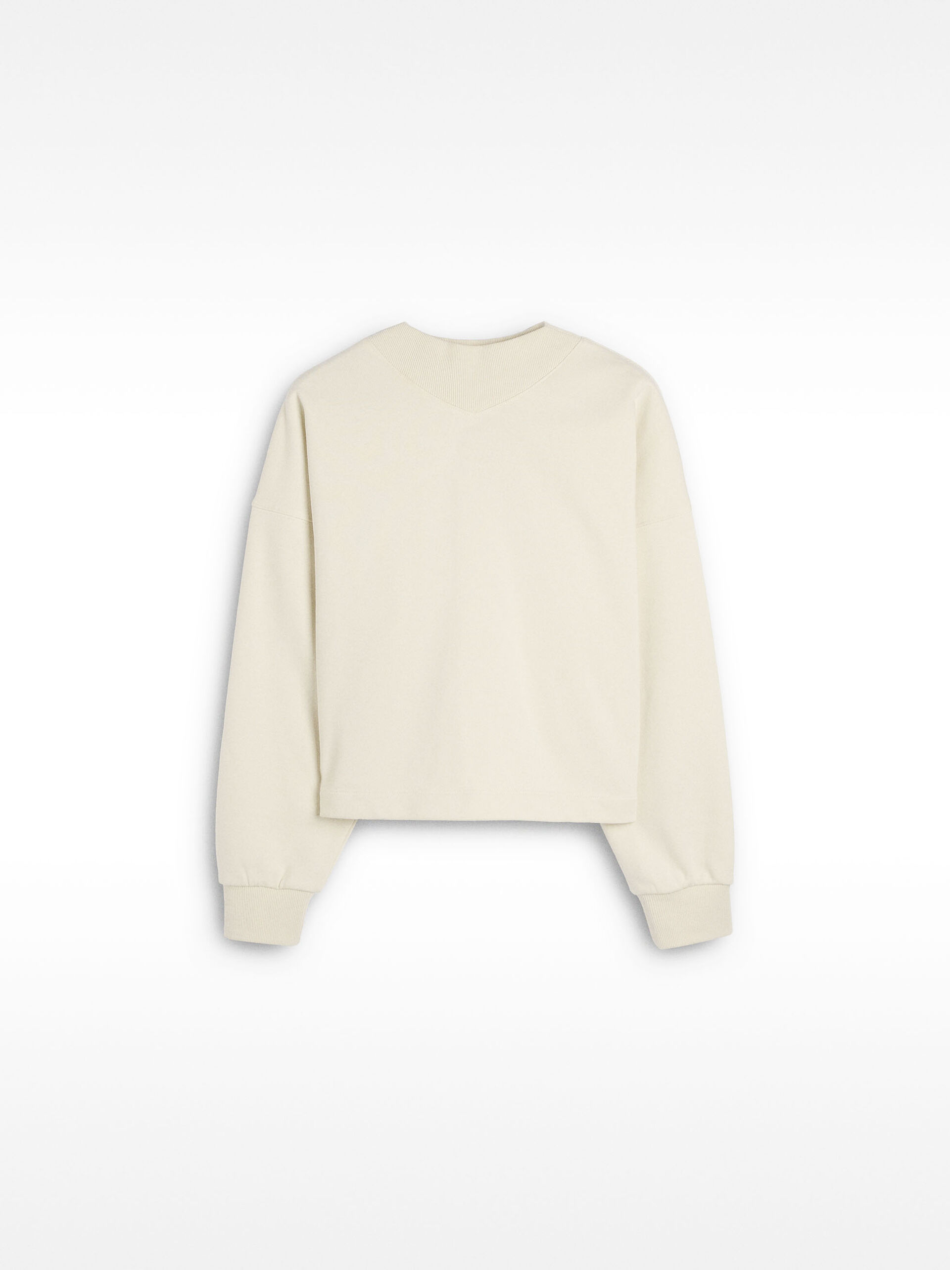 Ribbed detail sweatshirt image number 1.0