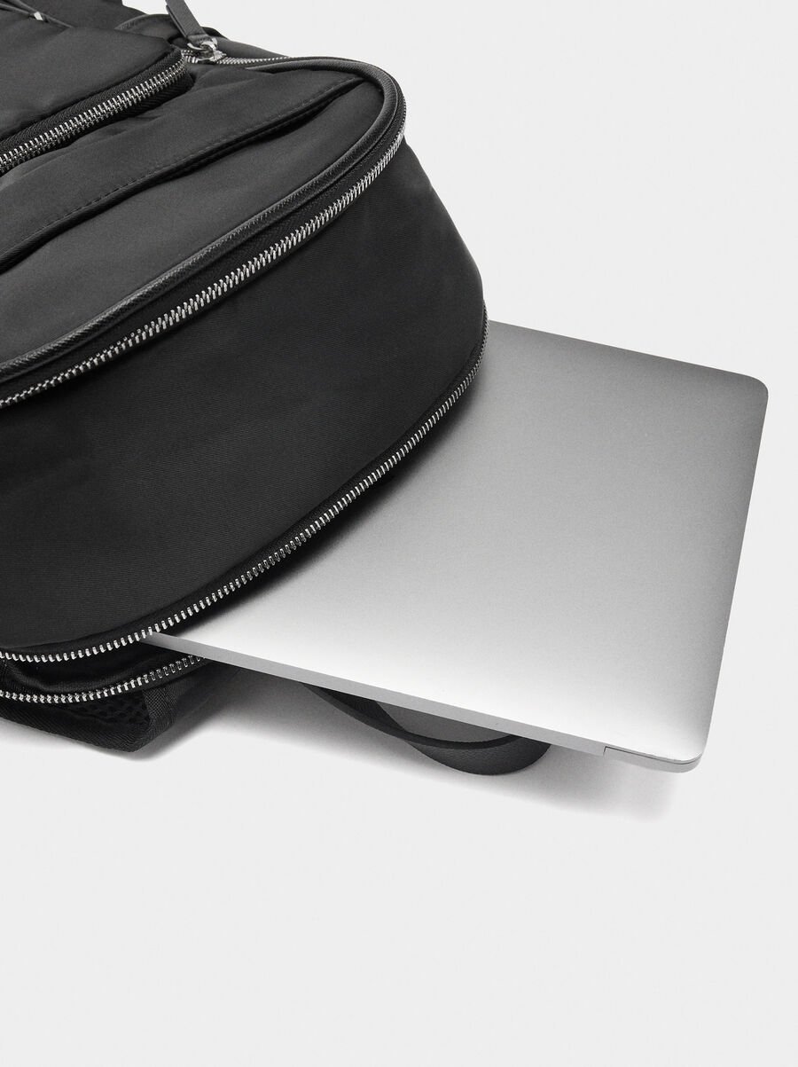 Mochila de cabina nylon portátil de 15"