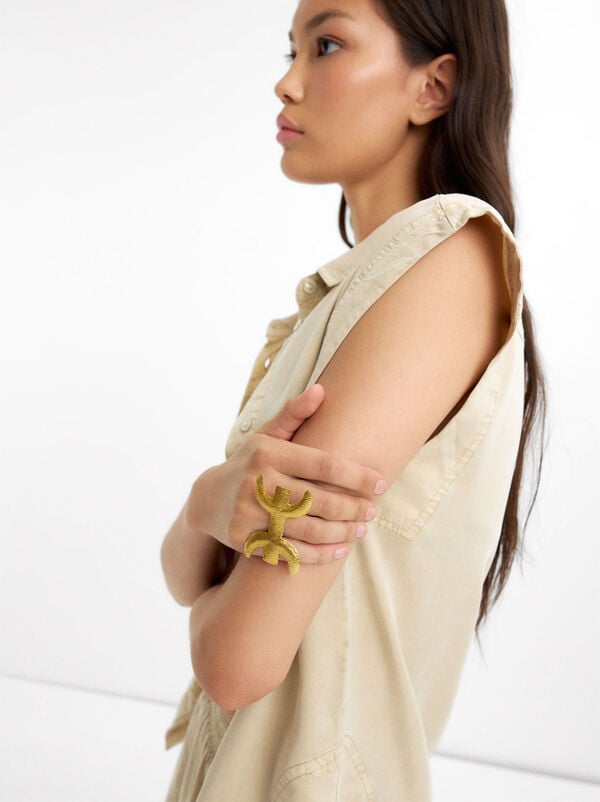 Maxi brass ring