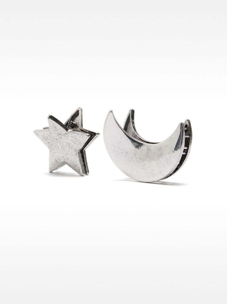 Set of hair claws with moon and star