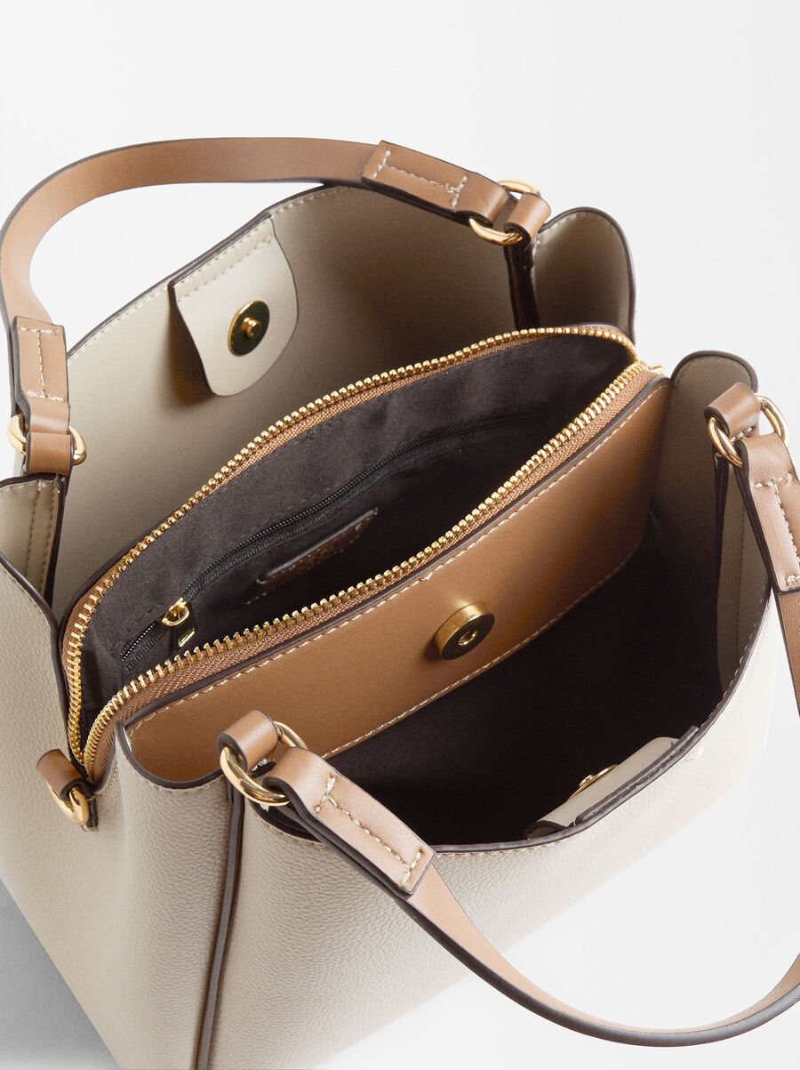 Tote bag with shoulder strap