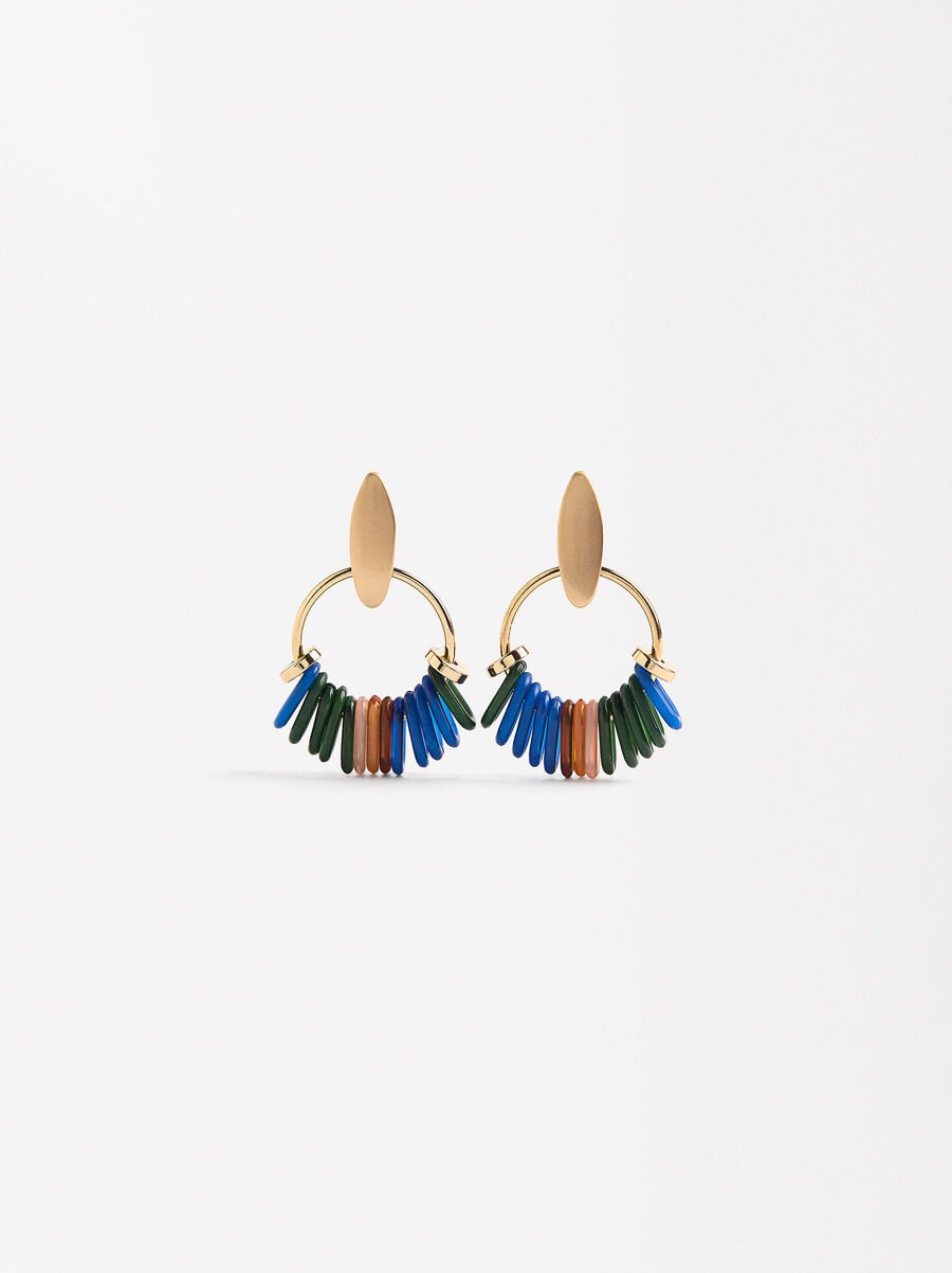 Medium Multicolor Earrings