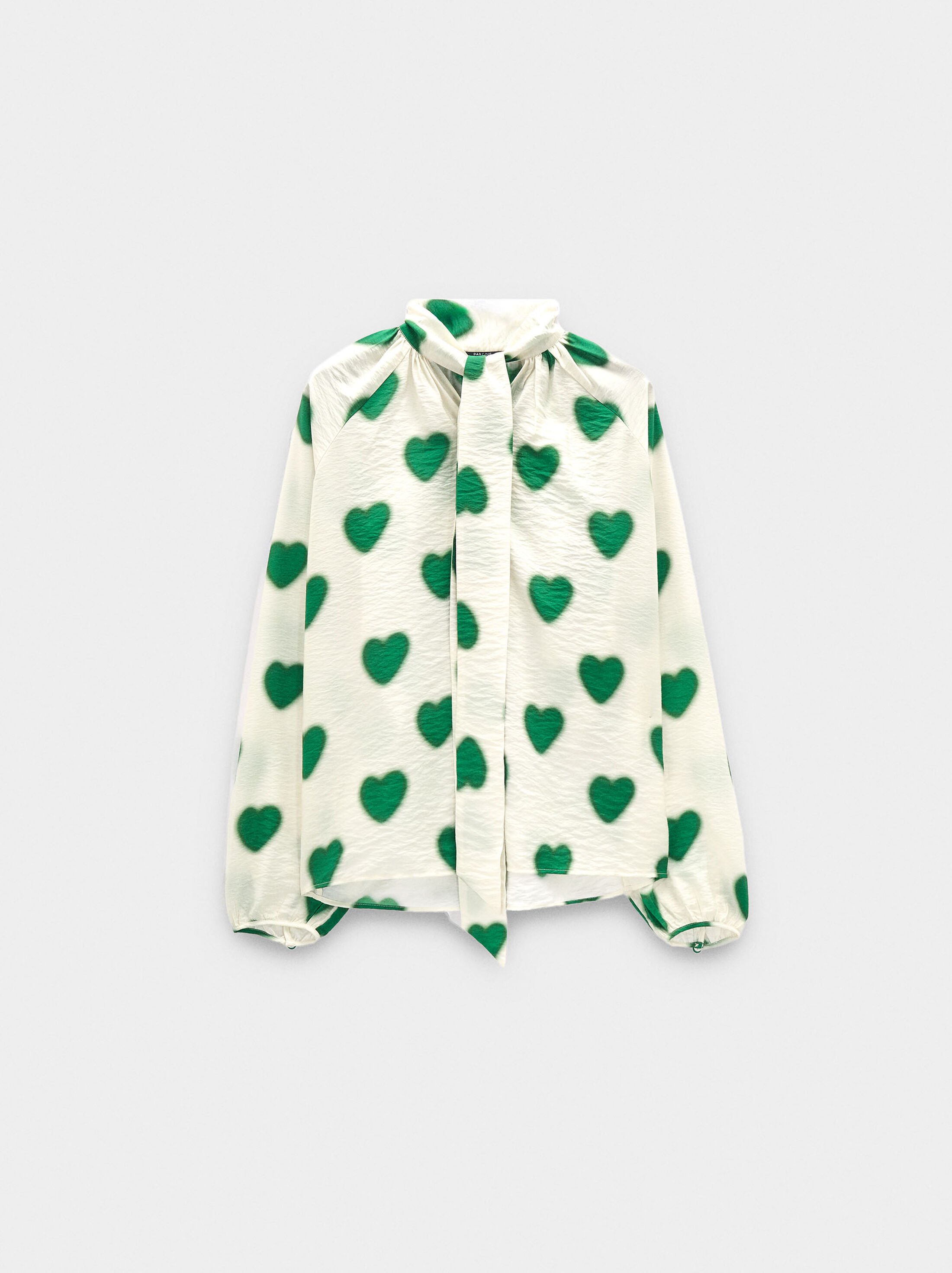 Blouse with hearts image number 4.0