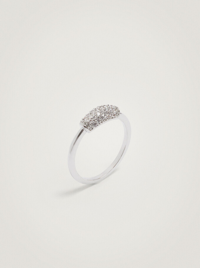 Pinky Finger Silver Ring, , hi-res