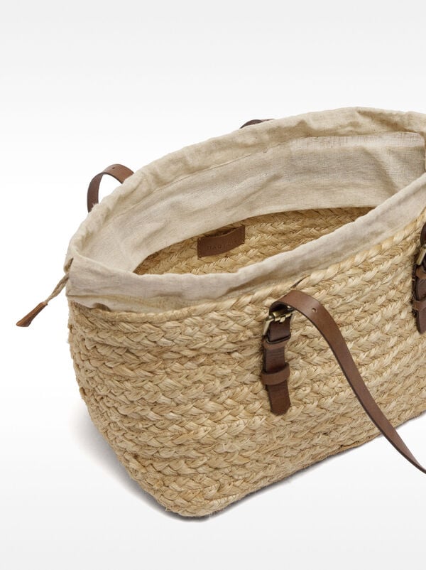Jute shopper bag M