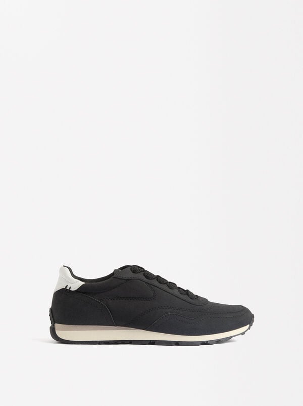 Combined nylon sneakers