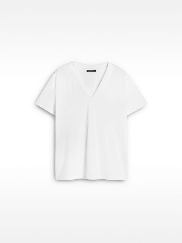 V-neck basic T-shirt