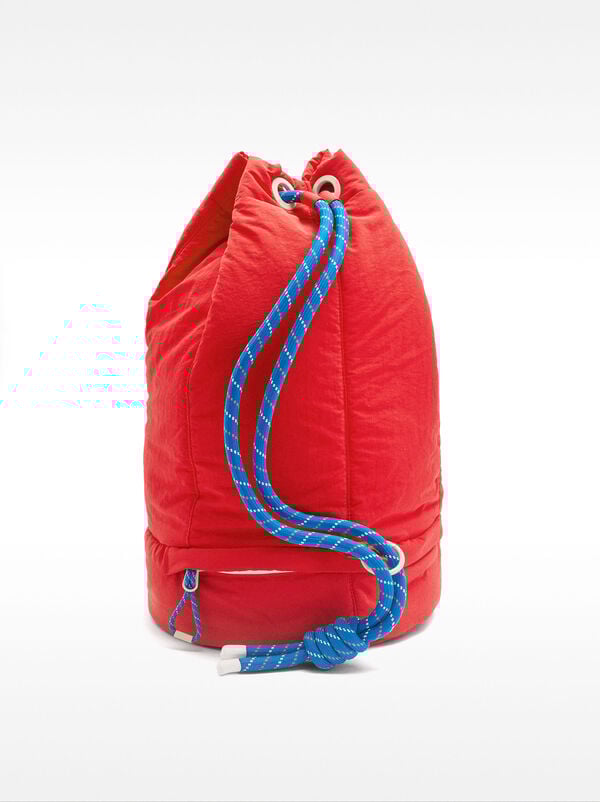Nylon bucket bag