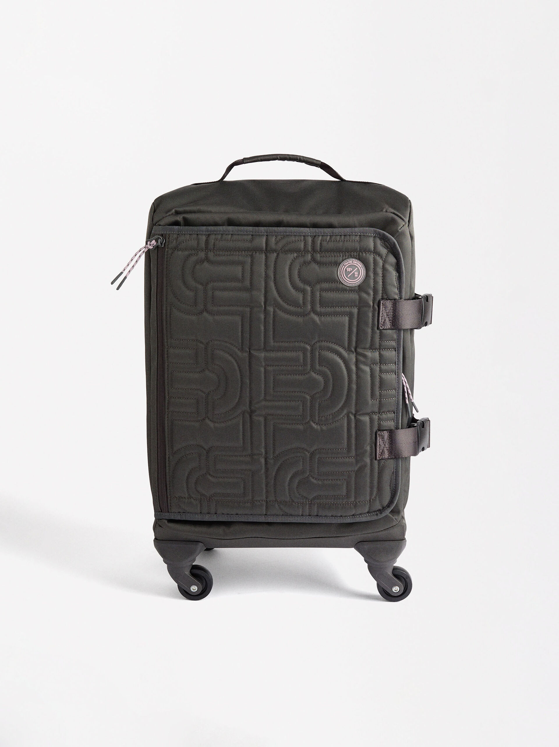 Nylon travel trolley image number 7.0