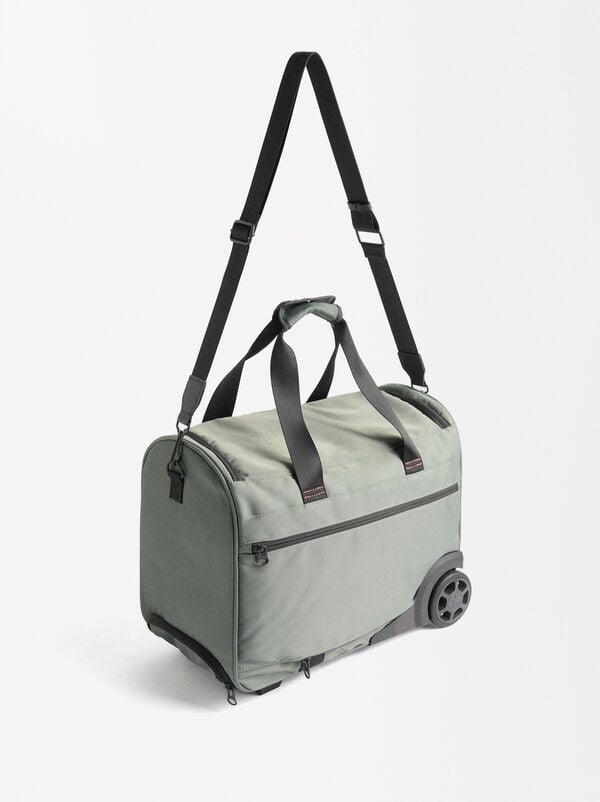 Nylon weekend bag