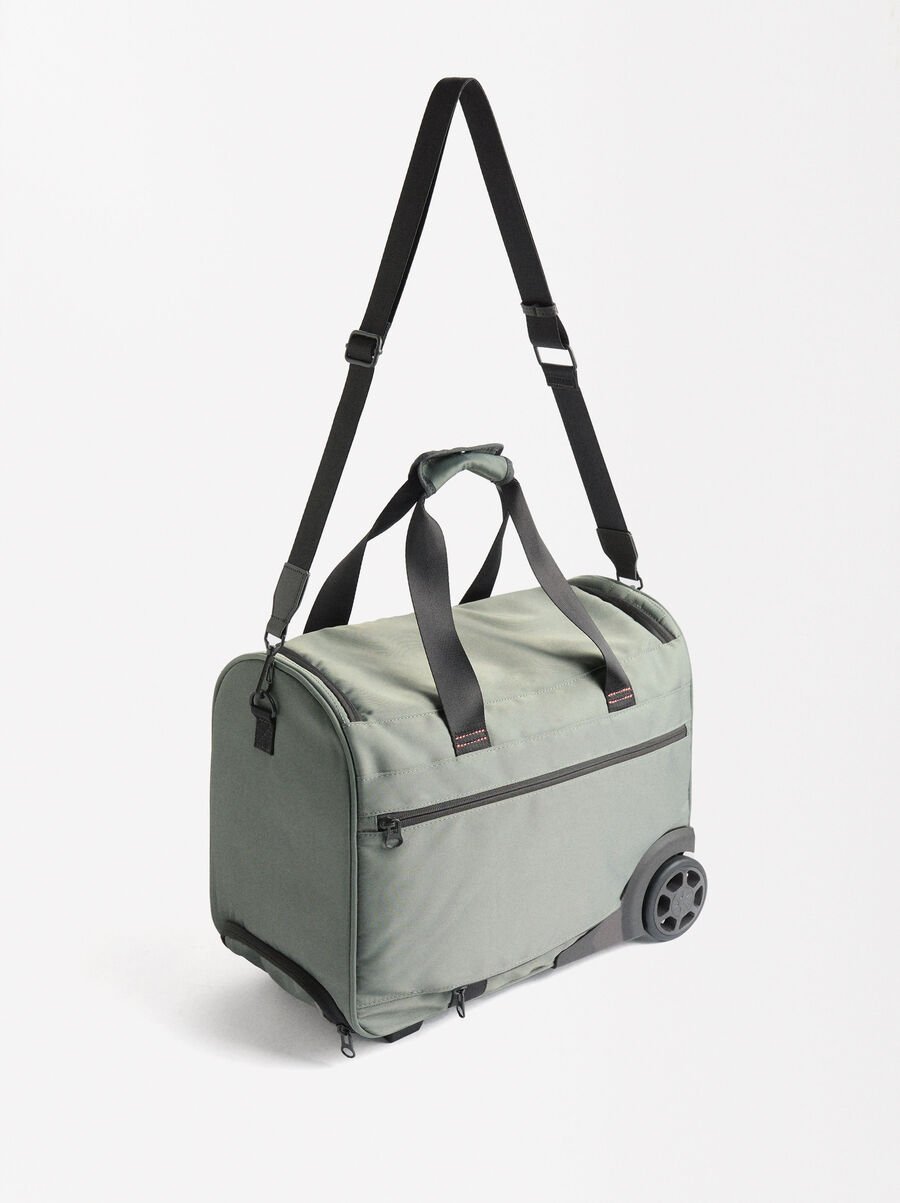 Nylon weekend bag
