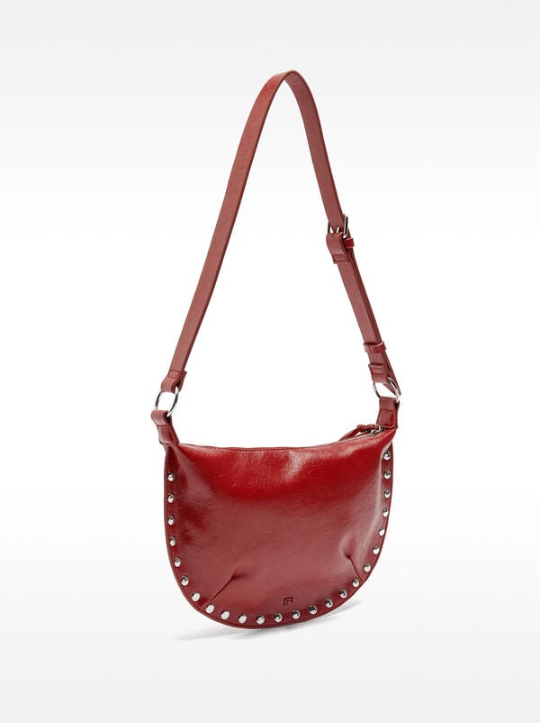 Shoulder bag with studs
