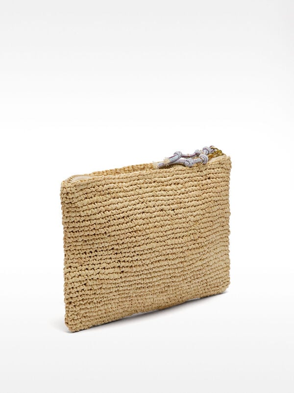 Straw multi-purpose bag L