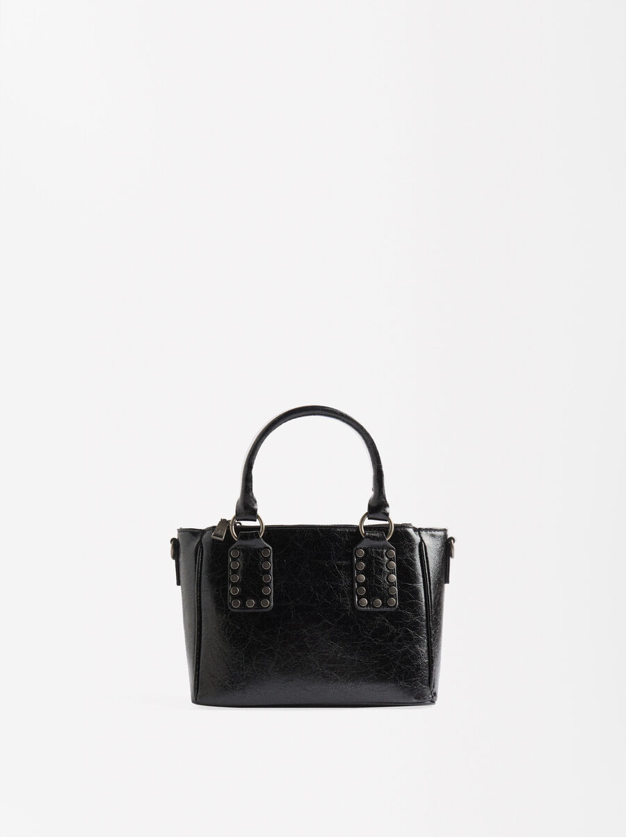 Tote bag with studs 
