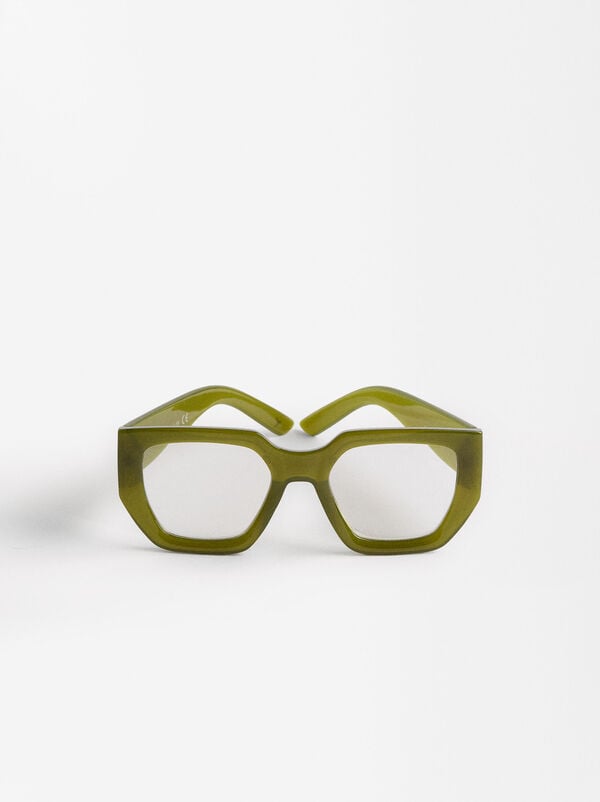 Graduated reading glasses 1.5 x