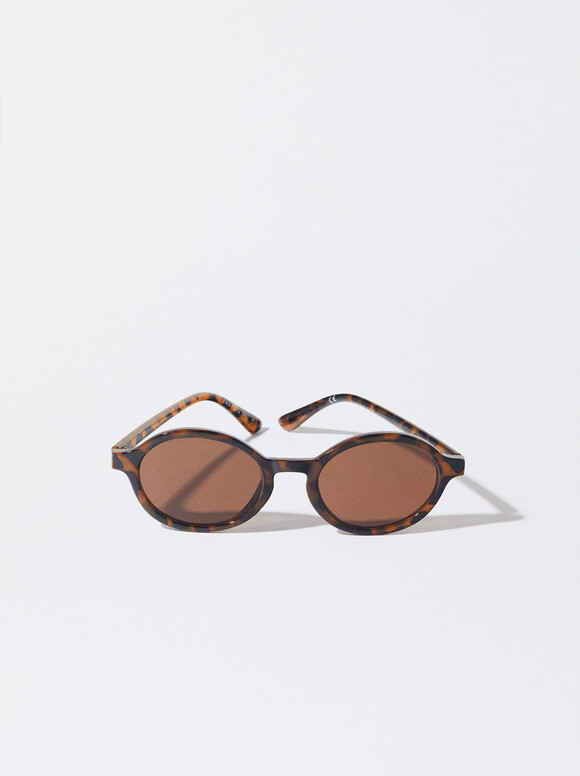 Round Sunglasses, , hi-res