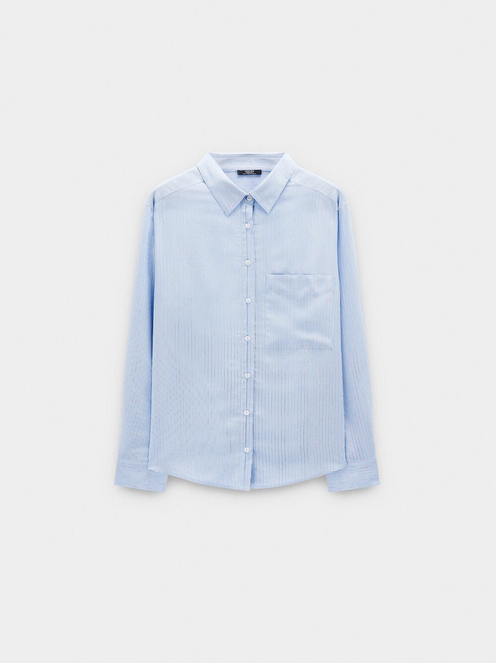 Shirt with pinstripe