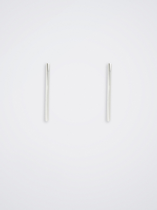 Silver Earrings , Silver, hi-res