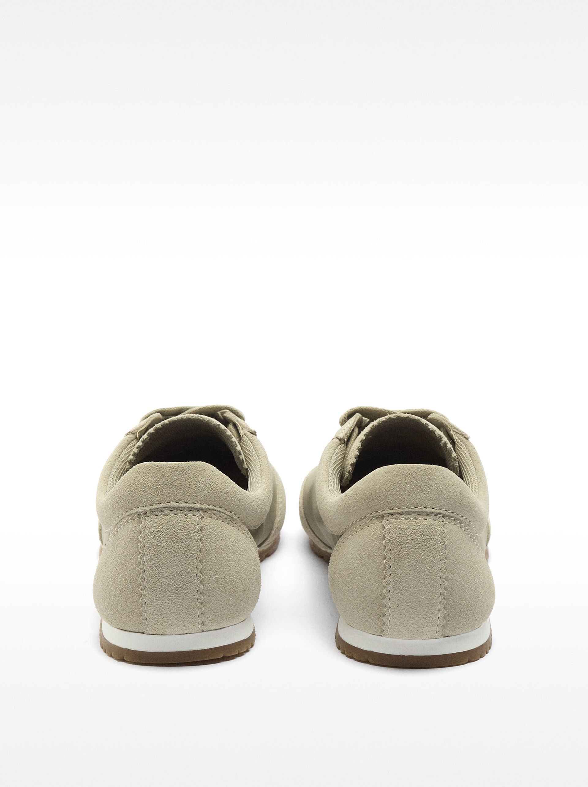 Scarpe da ginnastica in pelle combinate image number 3.0