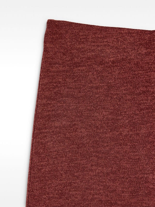 Trousers with elastic waistband