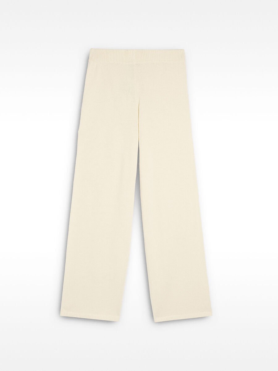 Knit pants 100% cotton
