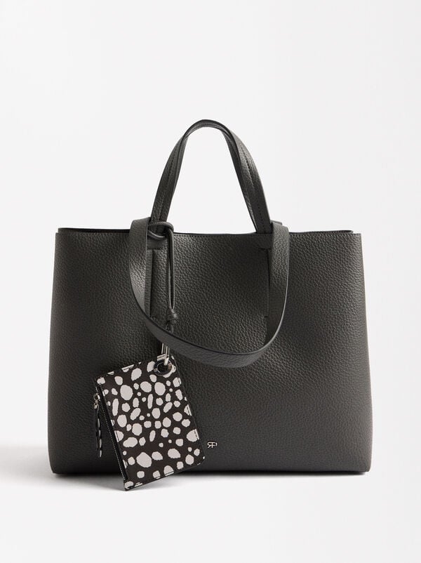 13" laptop bag with pendant