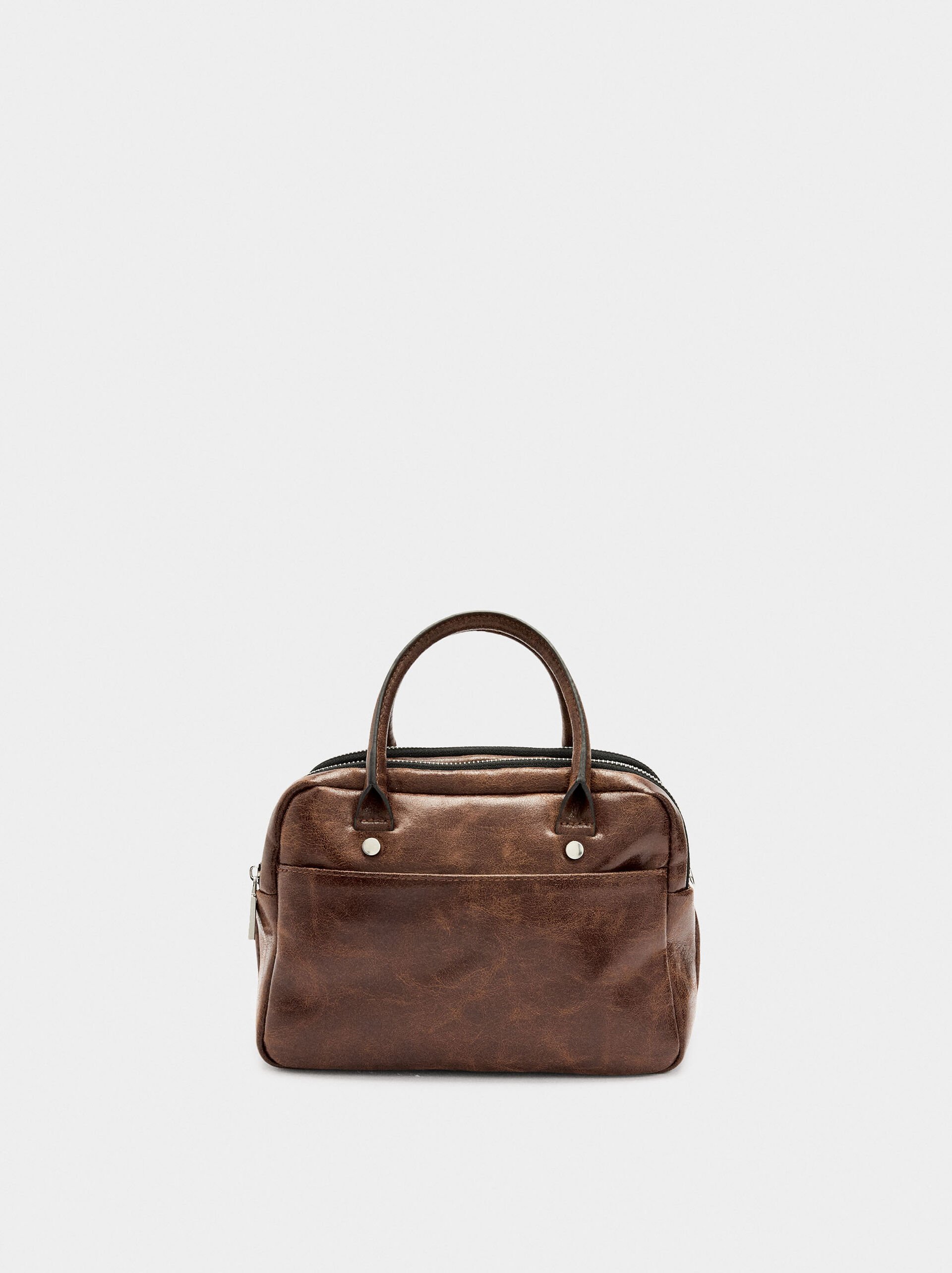 Sac bowling avec effet craquelé image number 0.0