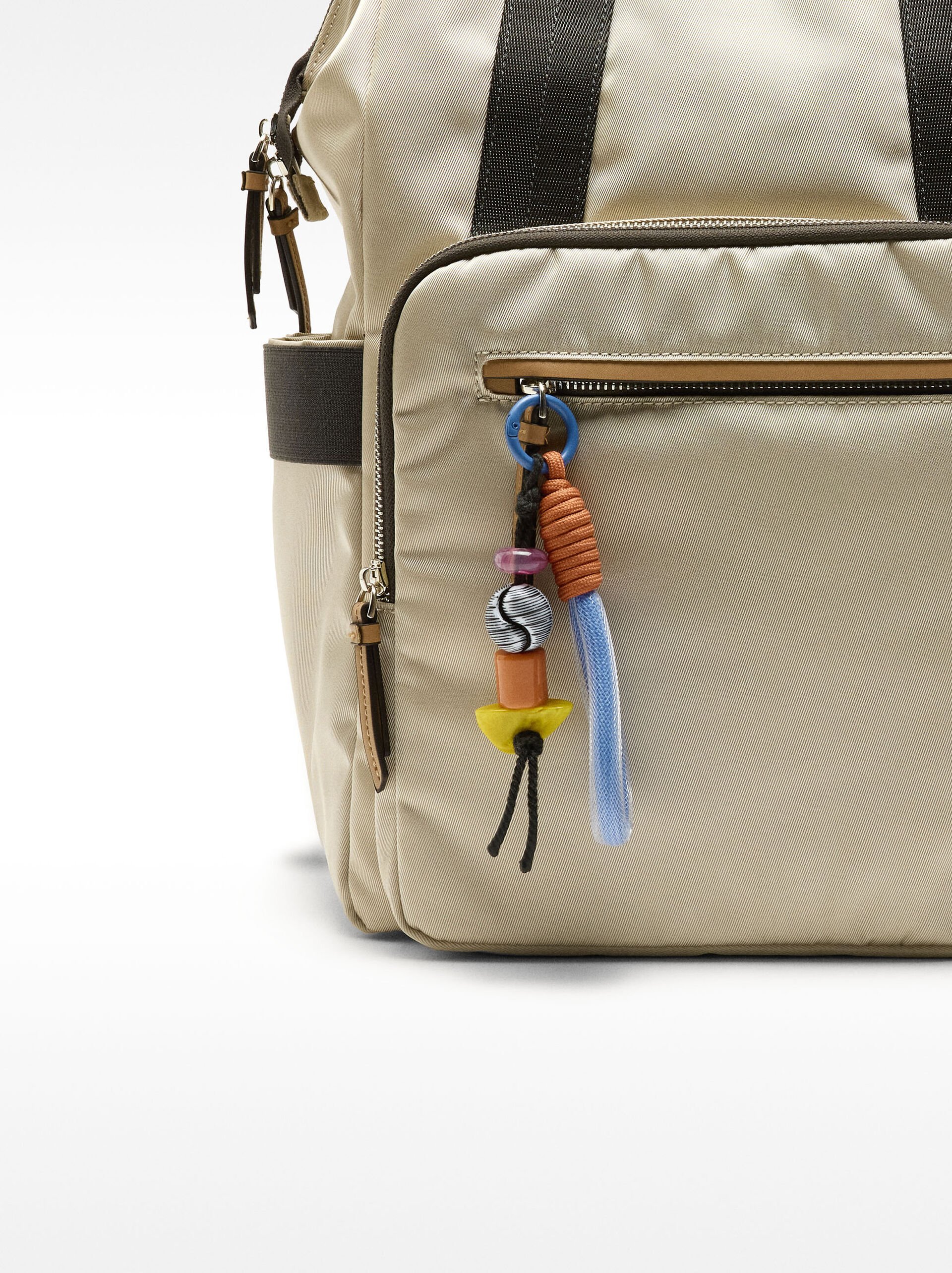 Nylon-effect backpack for 13" laptop image number 2.0