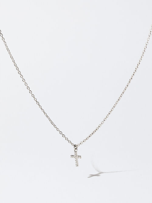 925 Silver Necklace With Zirconia