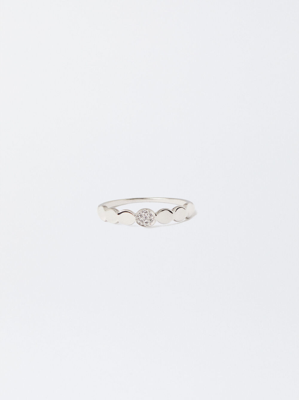 926 Silver Ring With Zirconia