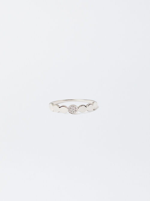 926 Silver Ring With Zirconia