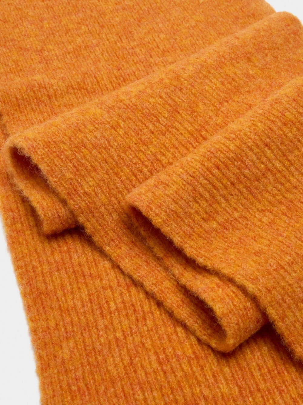 Sciarpa a coste liscia