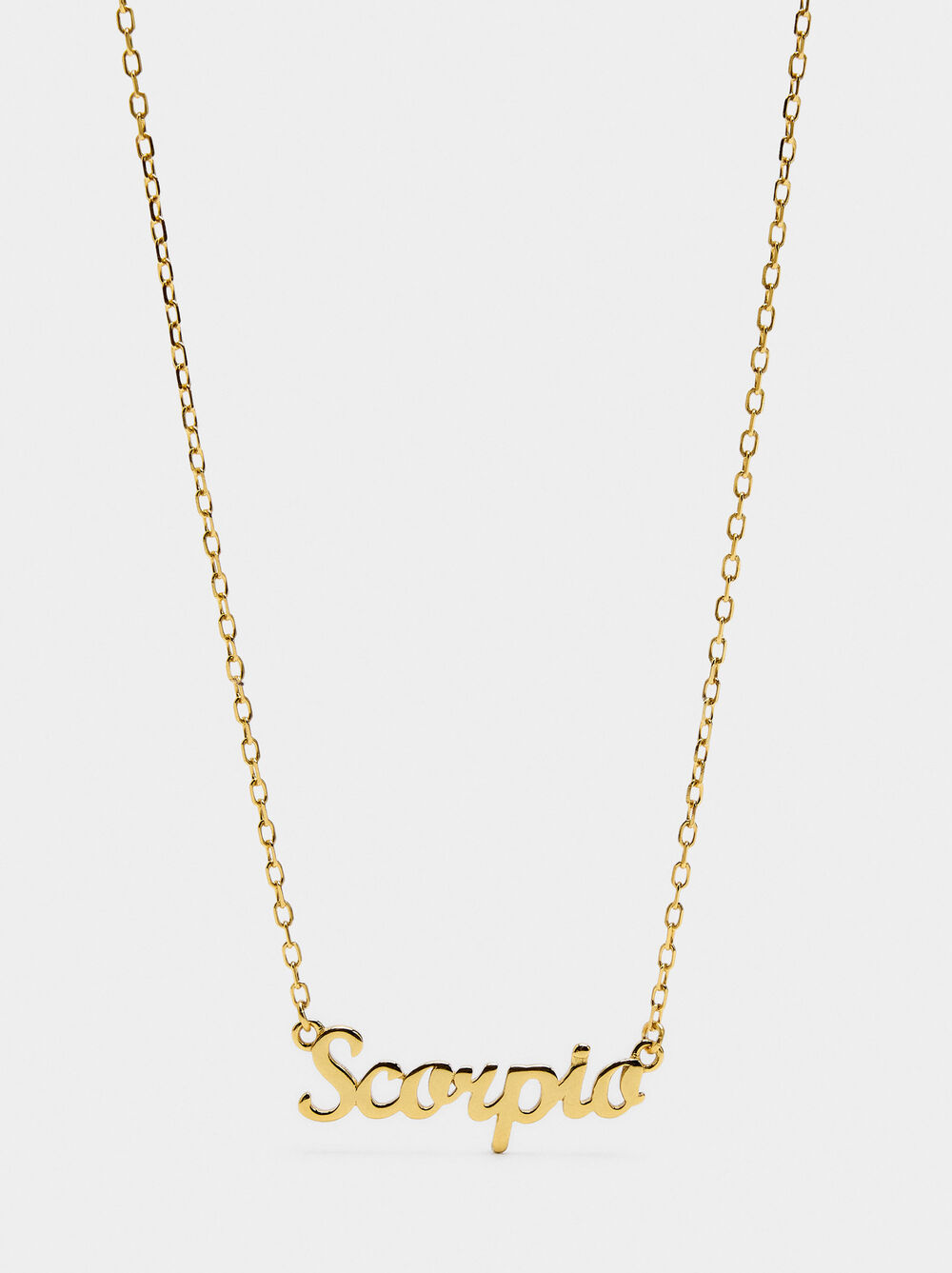 Necklace with zodiac sign LEO - 925 sterling silver