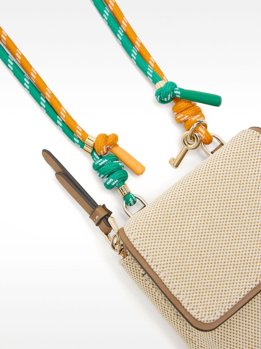 Phone bag with flap closure