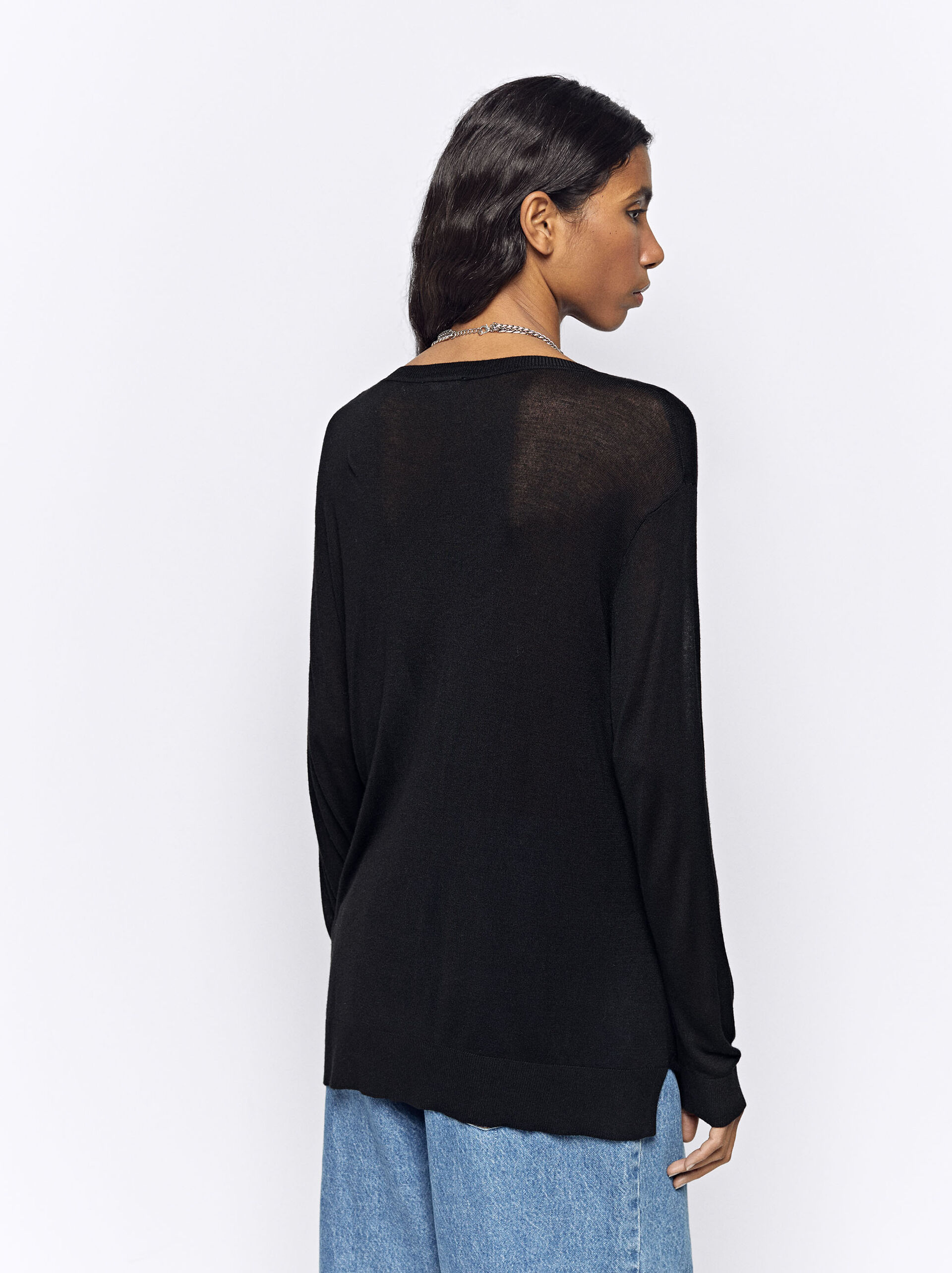 Pullover In Maglia image number 3.0