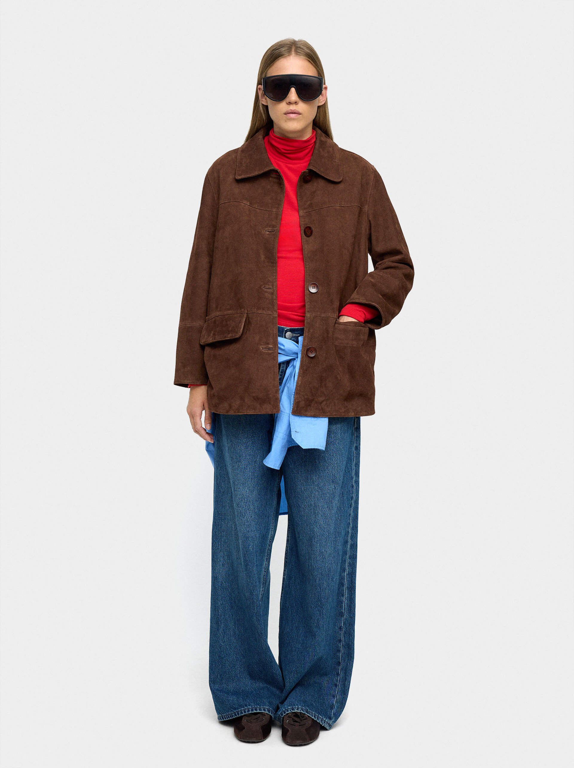 Cappotto in pelliccia con tasche image number 3.0