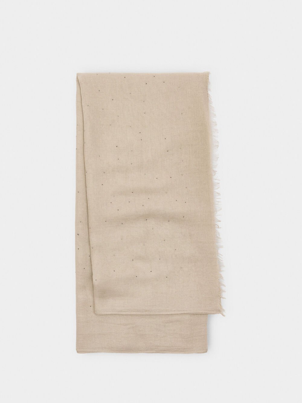 Ceremonial scarf with rhinestones