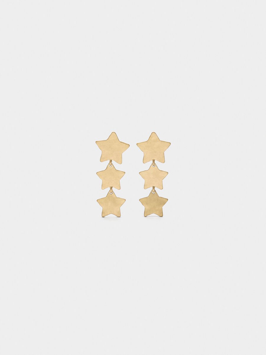 Long earrings stars