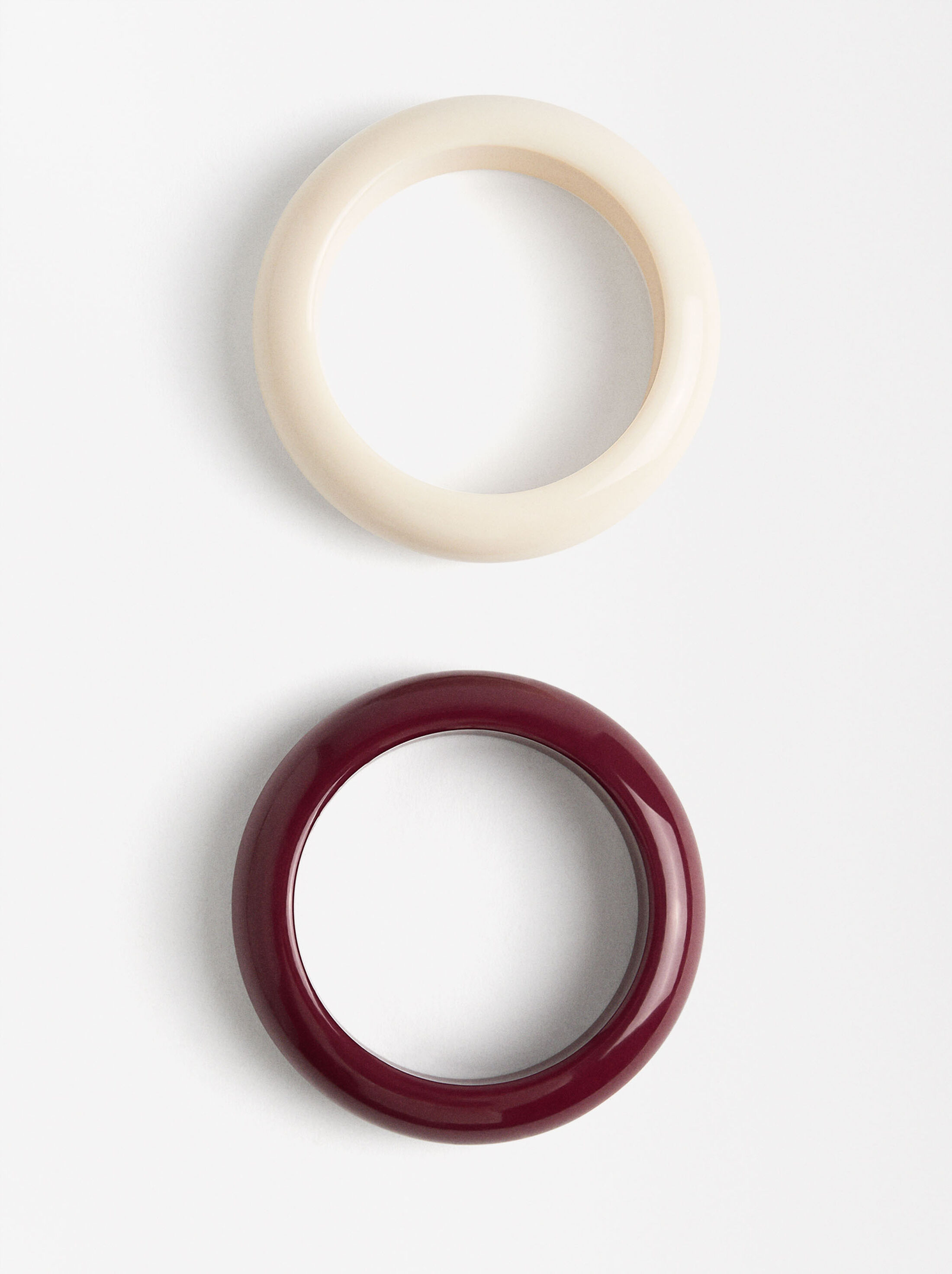 Bicolor bracelet set image number 3.0